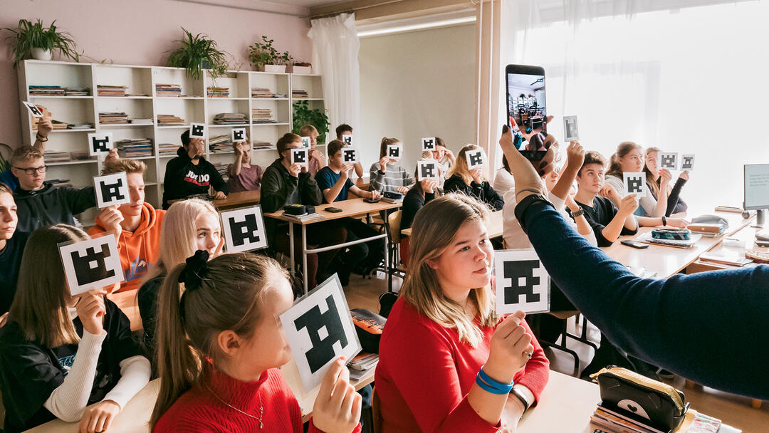 Digitales Klassenzimmer (Foto: Johan Huimerind) Digitales Klassenzimmer (Foto: Johan Huimerind)