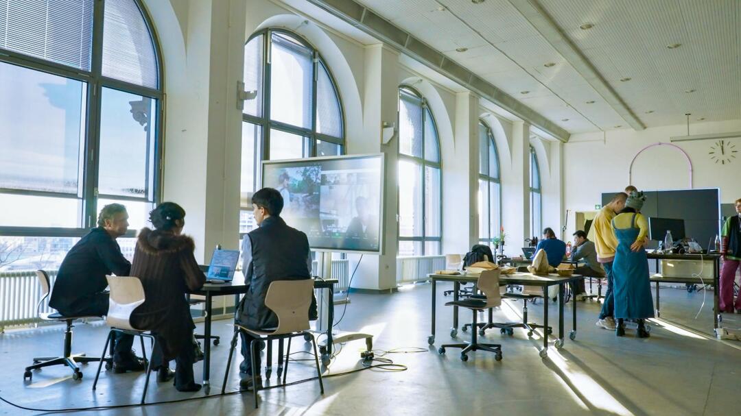 Blick in ein Raumlabor an der Technischen Universität Berlin