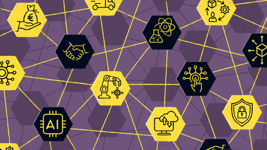 Illustration Netzwerk