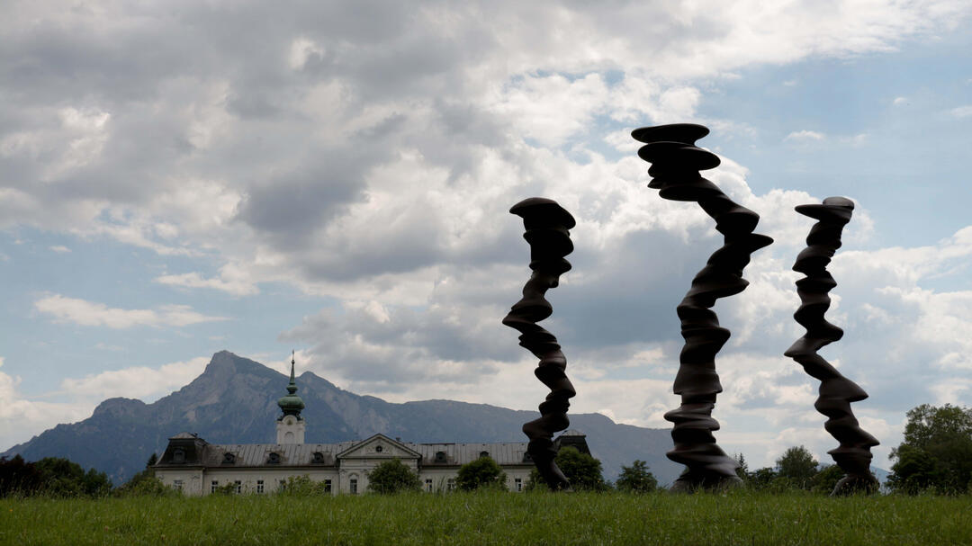 Tony Cragg, Skulptur „Points of View“, Salzburg 2014 (Foto: [Eweht](https://bit.ly/2P5lA4w), [Points of View 04](https://bit.ly/2zM0x1L), [CC BY-SA 3.0](https://bit.ly/1p2b8Ke) via [wikimedia commons](https://bit.ly/YklbAF)