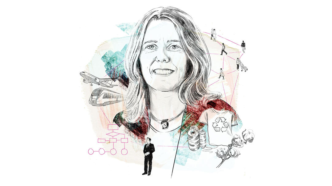 Brigitte Biermann (Illustration: Irene Sackmann) Brigitte Biermann (Illustration: Irene Sackmann)