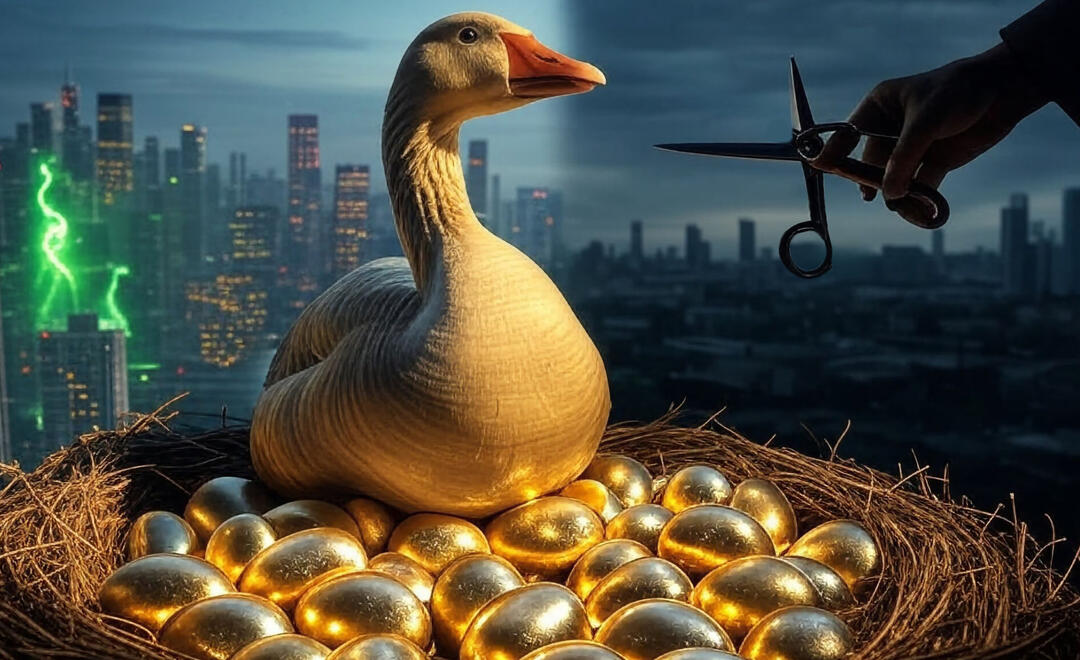 The golden goose in danger