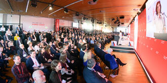 Dorothee Bär auf dem Gipfel für Forschung und Innovation 2025 (Foto: David Ausserhofer)