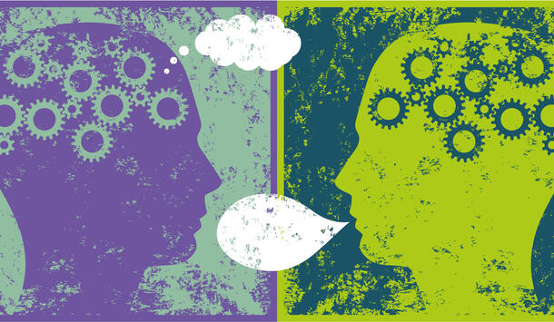 Illustration Diskussion/ Köpfe