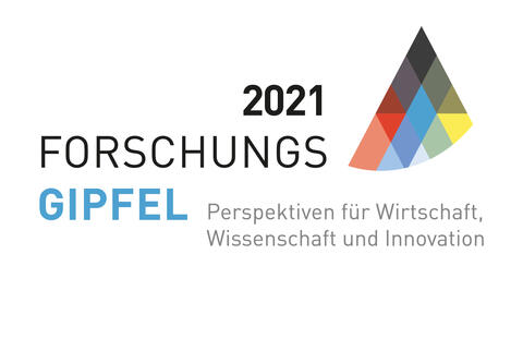 Logo des Forschungsgipfel 2021 (Grafik: Stifterverband) 