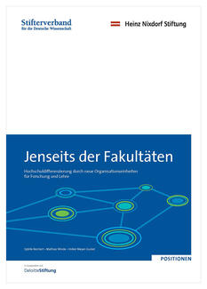 Jenseits der Fakultäten