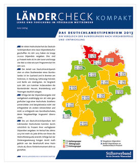 Ländercheck kompakt: Das Deutschlandstipendium 