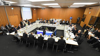 Fünfte Sitzung des Hightech-Forums in Berlin (Foto: David Ausserhofer)