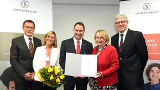 Curriculum 4.0: Auszeichnung der Delegation der DHBW Karlsruhe am 24. Oktober 2016 (Foto: Peter Himsel)