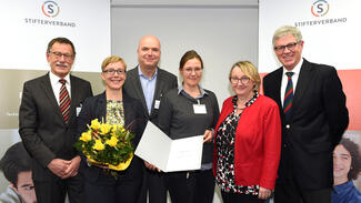 Curriculum 4.0: Auszeichnung der Delegation der Fachhochschule Potsdam am 24. Oktober 2016 (Foto: Peter Himsel)