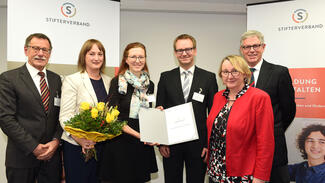 Curriculum 4.0: Auszeichnung der Delegation der TU Chemnitz am 24. Oktober 2016 (Foto: Peter Himsel)