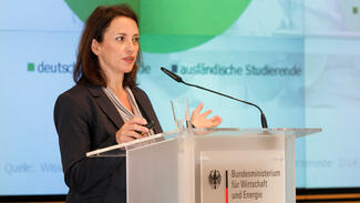 Abschlusskonferenz zum Programm "Study & Work" am 15. Mai 2017 (Foto: Wolfgang Borrs)