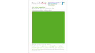 Studie "Wie gelingt Integration? Asylsuchende über ihre Lebenslagen und Teilhabeperspektiven in Deutschland" (Cover)