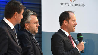 Finale im Förderwettbewerb "Data Literacy Education" am 28. September 2018 in Berlin (Foto: David Ausserhofer)