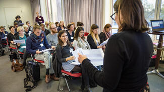 Veranstaltung "Professionelles Handeln für die Schule der Migrationsgesellschaft" am 7. November 2019 (Foto: Damian Gorczany)