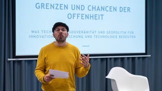 Veranstaltung "Grenzen und Chancen der Offenheit?" (Foto: Bernd Wannenmacher)