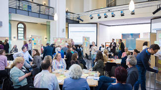 Auftaktveranstaltung zur Zukunftswerkstatt "Lehrkräftebildung neu denken" in Berlin (Foto: Kay Herschelmann)
