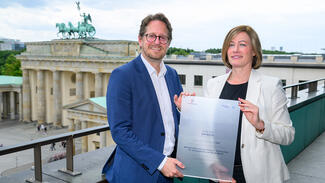 Die Delegation der BSP Business & Law School (Foto: Peter Himsel)