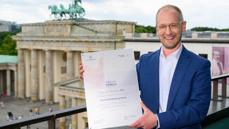 Die Delegation der Universität Duisburg-Essen (Foto: Peter Himsel)
