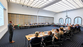 Zukunftsforum Forschung und Innovation in Hamburg am 14. September 2023 (Foto: Claudia Höhne)