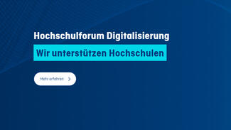 Hochschulforum Digitalisierung (Screenshot der Website)