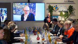 IP-Transfer 3.0: Hintergrundgespräch am 14. November 2023 (Foto: Phil Dera)