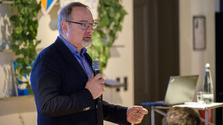 IP-Transfer 3.0: Hintergrundgespräch am 14. November 2023 (Foto: Phil Dera)