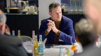 IP-Transfer 3.0: Hintergrundgespräch am 14. November 2023 (Foto: Phil Dera)