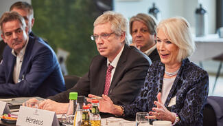 Impressionen von der Diskussionsveranstaltung (Foto: Piotr Banczerowski/Stifterverband)