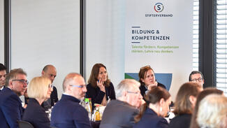 Impressionen von der Diskussionsveranstaltung (Foto: Piotr Banczerowski/Stifterverband)