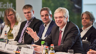 Impressionen von der Diskussionsveranstaltung (Foto: Piotr Banczerowski/Stifterverband)