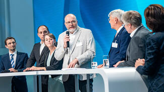 Verleihung des Wissenschaftspreises "Forschung im Verbund" 2024 (Foto: Marc Conzelmann/M8 Media House)