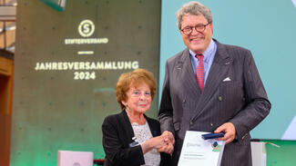 Christa Rohde-Dachser und Reinhard Zinkann (Foto: David Ausserhofer)