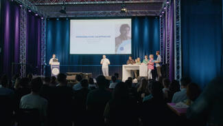 Die KI-Campus-Stage auf dem University:Future Festival 2024 (Video)