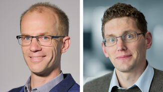 Dirk Pflüger & Jörg Fehr (Fotos: Max Kovalenko/Uli Regenscheit) Dirk Pflüger & Jörg Fehr (Fotos: Max Kovalenko/Uli Regenscheit)