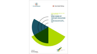 Exploratory study "New forms of tertiary education" (cover) Exploratory study "New forms of tertiary education" (cover)