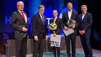 Verleihung des Helmholtz High Impact Awards 2024 (Foto: Helmholtz/Phil Dera)