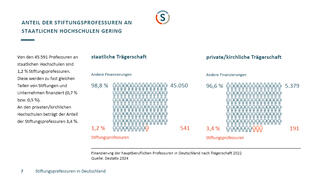 Stiftungsprofessuren in Deutschland