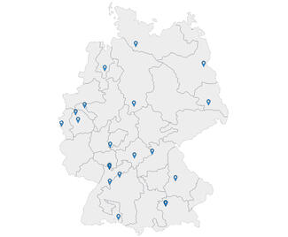 Deutschlandkarte Deutschlandkarte