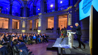 Verleihung des Wissenschaftspreises "Forschung in Verantwortung" 2024 (Foto: Peter Himsel)