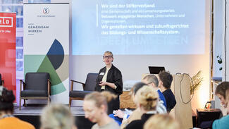 Transformationslabor Hochschule: Kick-off-Veranstaltung am 23. Januar 2025 in Berlin (Foto: Julia Merkel)