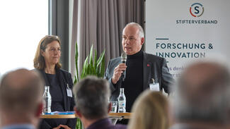 Zukunftsforum Forschung & Innovation in Wiesbaden am 26. Februar 2025 (Foto: Piotr Banczerowski)