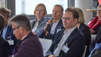 Zukunftsforum Forschung & Innovation in Wiesbaden am 26. Februar 2025 (Foto: Piotr Banczerowski)