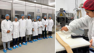 Praxismodul "Intensive Case Study" (Fotos: DIL Deutsches Institut für Lebensmitteltechnik e.V.)