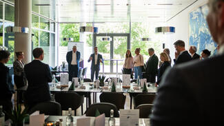 Lunchtalk des Landeskuratoriums Niedersachsen in Hannover am 12. Mai 2025 (Foto: Daniel Hermann)