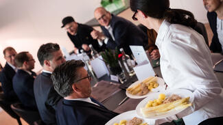 Lunchtalk des Landeskuratoriums Niedersachsen in Hannover am 12. Mai 2025 (Foto: Daniel Hermann)