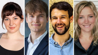 Die vier Future Scouts der Pilotkohorte 2024/25