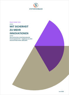 Mit Sicherheit zu mehr Innovationen (Cover der Publikation) Mit Sicherheit zu mehr Innovationen (Cover der Publikation)