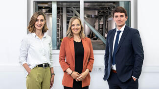 Das für den Deutschen Zukunftspreis 2025 nominierte Team II (Foto: Ansgar Pudenz/DZP) Das für den Deutschen Zukunftspreis 2025 nominierte Team II (Foto: Ansgar Pudenz/DZP)