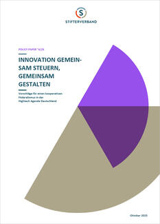 Innovation gemeinsam steuern, gemeinsam gestalten (Cover des Papers)